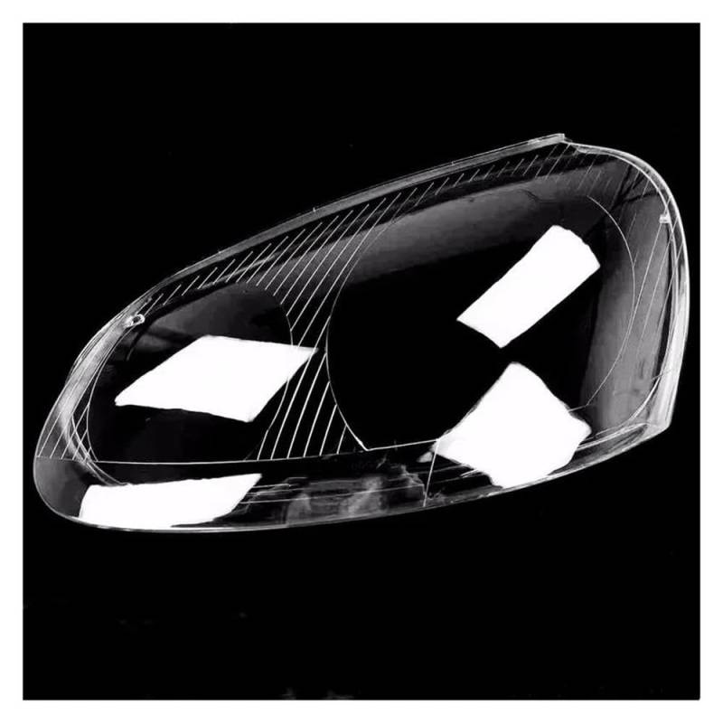 FCVDUBZN Scheinwerferblenden Auto Scheinwerfer Lampe Abdeckung Transparent Lampenschirm Für Golf 5 2006 2007 2008 2009 2010 2011 Scheinwerfer Shell(Left) von FCVDUBZN