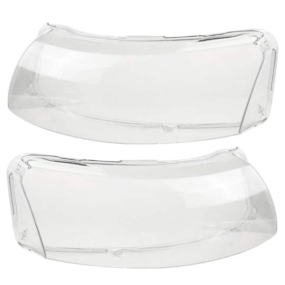 FCVDUBZN Scheinwerferblenden Auto Scheinwerfer Objektiv Abdeckung Für A6 C6 2004 2005 2006 2007 2008-2011 Transparent Lampenschirm Klar Scheinwerfer Shell(1 Pair) von FCVDUBZN