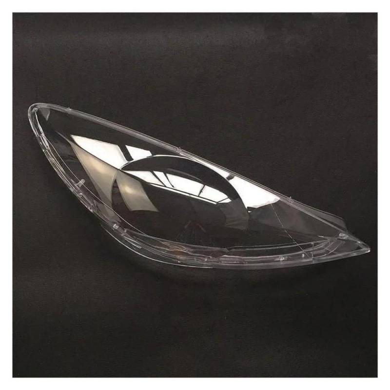 FCVDUBZN Scheinwerferblenden Auto Scheinwerfer Objektiv Für Peugeot 307 2008~2013 Scheinwerfer Abdeckung Auto Shell Glas Lampe Transparent Lampenschirm(Left) von FCVDUBZN