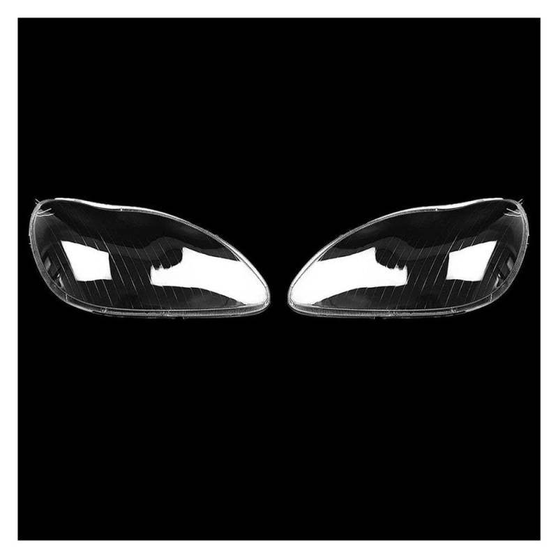 FCVDUBZN Scheinwerferblenden Scheinwerfer Scheinwerfer Licht Lampenschirm Glas Objektiv Fall Shell Cover Für Benz W220 S600 S500 S320 S350 S280 1998-2005(1 Pair) von FCVDUBZN