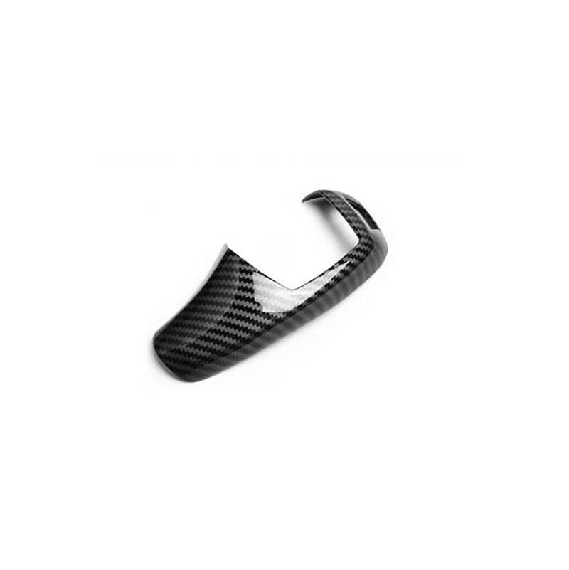 Für F20 F30 F10 F31 F32 F36 F34 F22 X3 F25 X5 F15 Für Serie 1 3 4 5 Carbon Faser ABS Auto Schaltknauf Trim Abdeckung Zubehör(Style A LHD Black) von FCVDUBZN