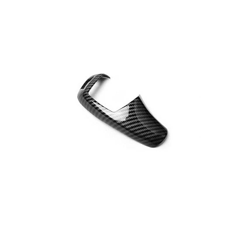 Für F20 F30 F10 F31 F32 F36 F34 F22 X3 F25 X5 F15 Für Serie 1 3 4 5 Carbon Faser ABS Auto Schaltknauf Trim Abdeckung Zubehör(Style A RHD Black) von FCVDUBZN