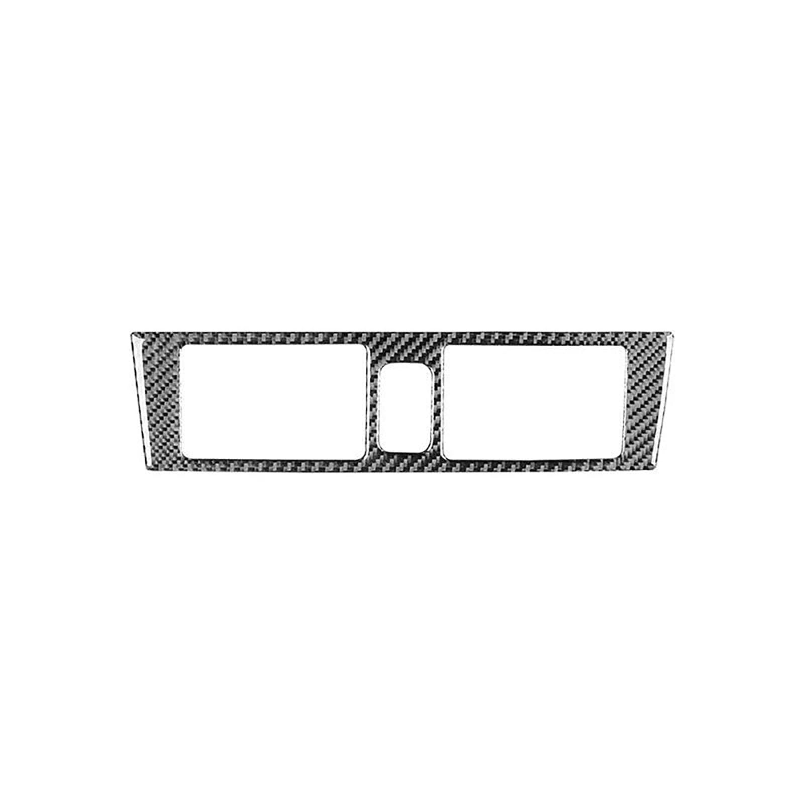 Für Mazda 3 2004-2009 Zubehör Carbon Fiber Car Center Konsole Klimaanlage Outlet Vent Trim Rahmen Dekoration Aufkleber von FCVDUBZN