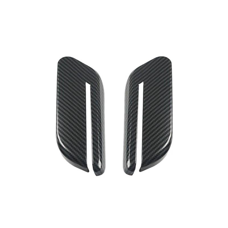 Für Mini Für Cooper D Eine F55 F56 F57 2022 Auto Fender Blinker Außen Licht Abdeckungen Aufkleber Zubehör(Carbon Pattern,for F56 2022) von FCVDUBZN