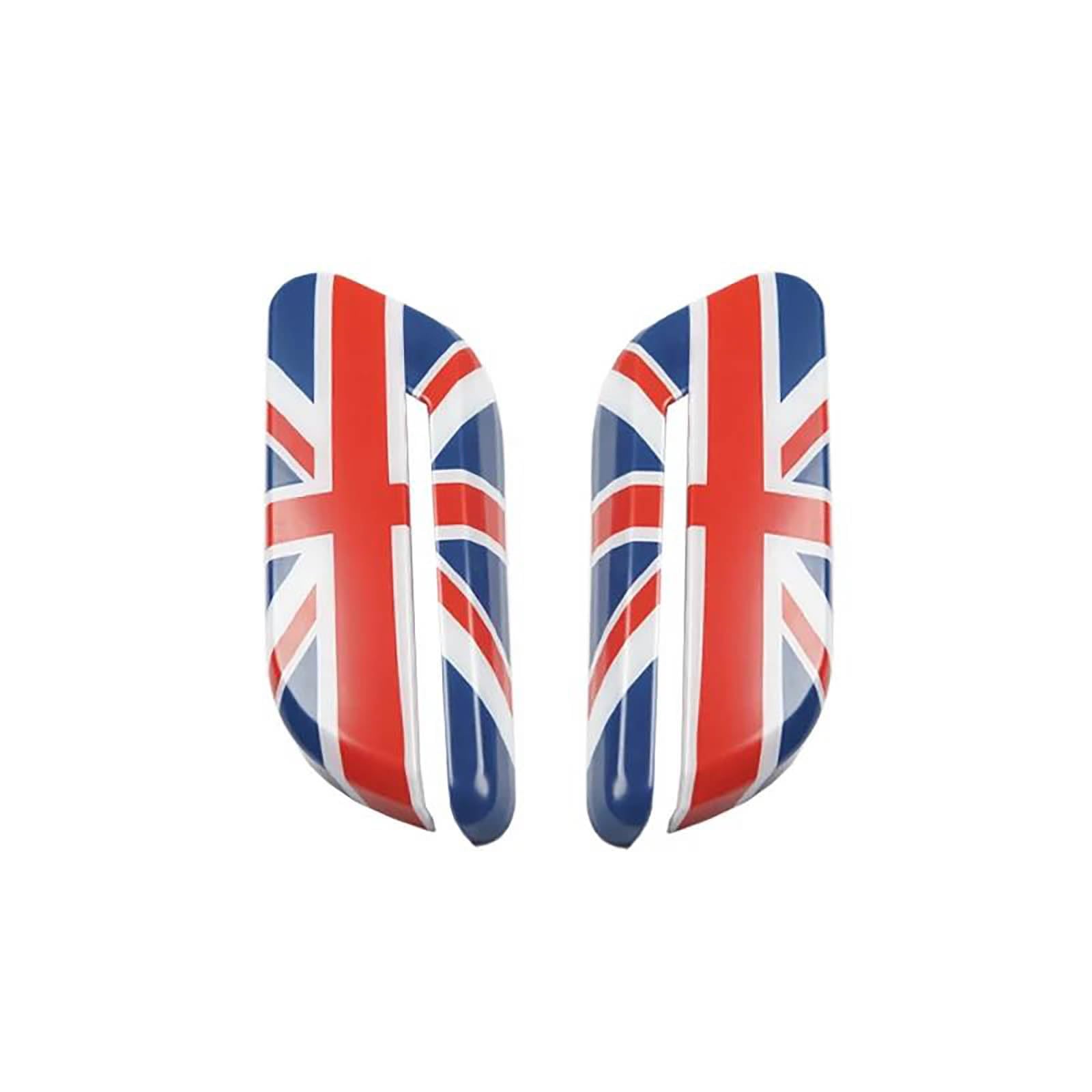 Für Mini Für Cooper D Eine F55 F56 F57 2022 Auto Fender Blinker Außen Licht Abdeckungen Aufkleber Zubehör(Union Jack,for F55 2022) von FCVDUBZN