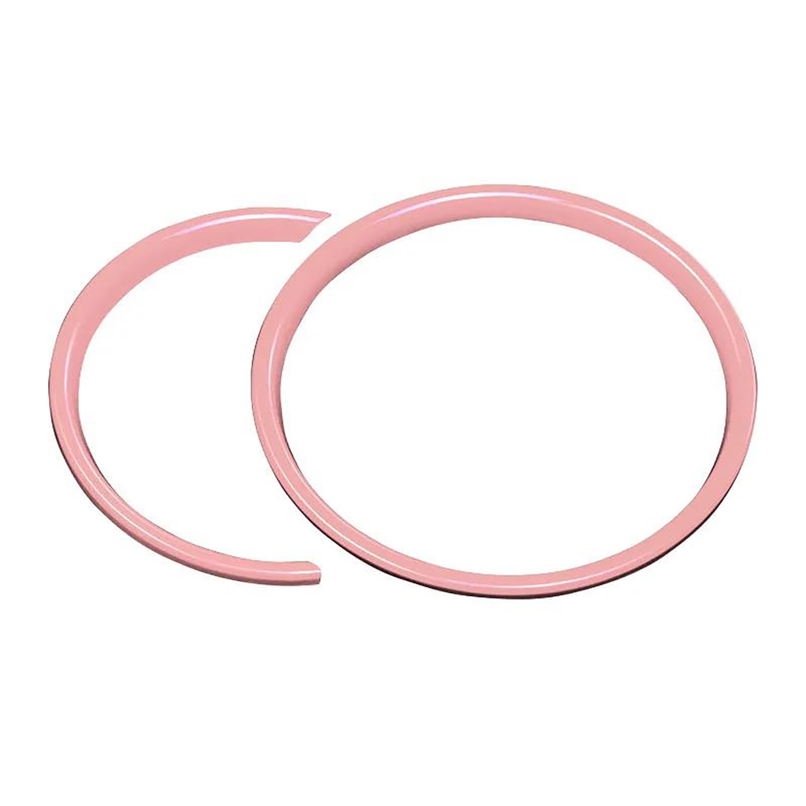 Für Mini Für Cooper F54 F55 F56 F57 F60 Armaturenbrett Tachoanzeige Messgerät Ring Konsolenverkleidung Auto Styling Zubehör Rot Schwarz(Pink) von FCVDUBZN