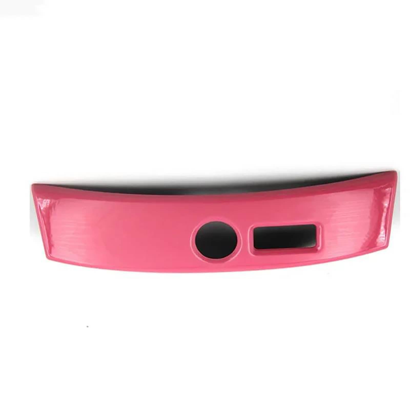 Für Mini Für Cooper F54 Für Clubman Auto Zubehör Styling ABS Geschützte Zündung Gerät USB Panel Shell Cover Fall Gehäuse Dekoration(Pink) von FCVDUBZN