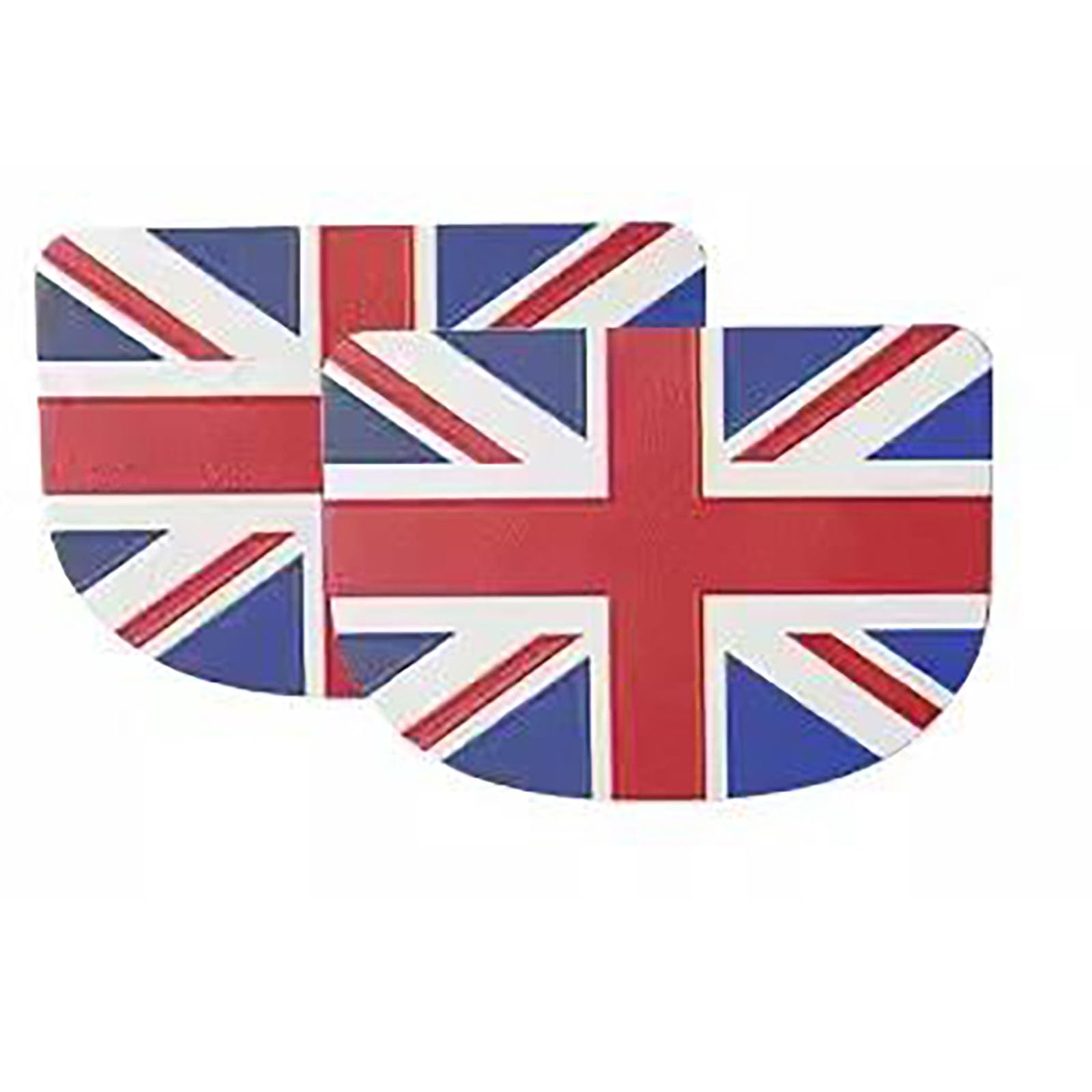 Für Mini Für Cooper Für Jcw R56 R55 R57 2 Stücke Hinten Sitz Griff Leder StickerClubman Auto Innen Aufkleber Aufkleber Abdeckung(Union Jack) von FCVDUBZN