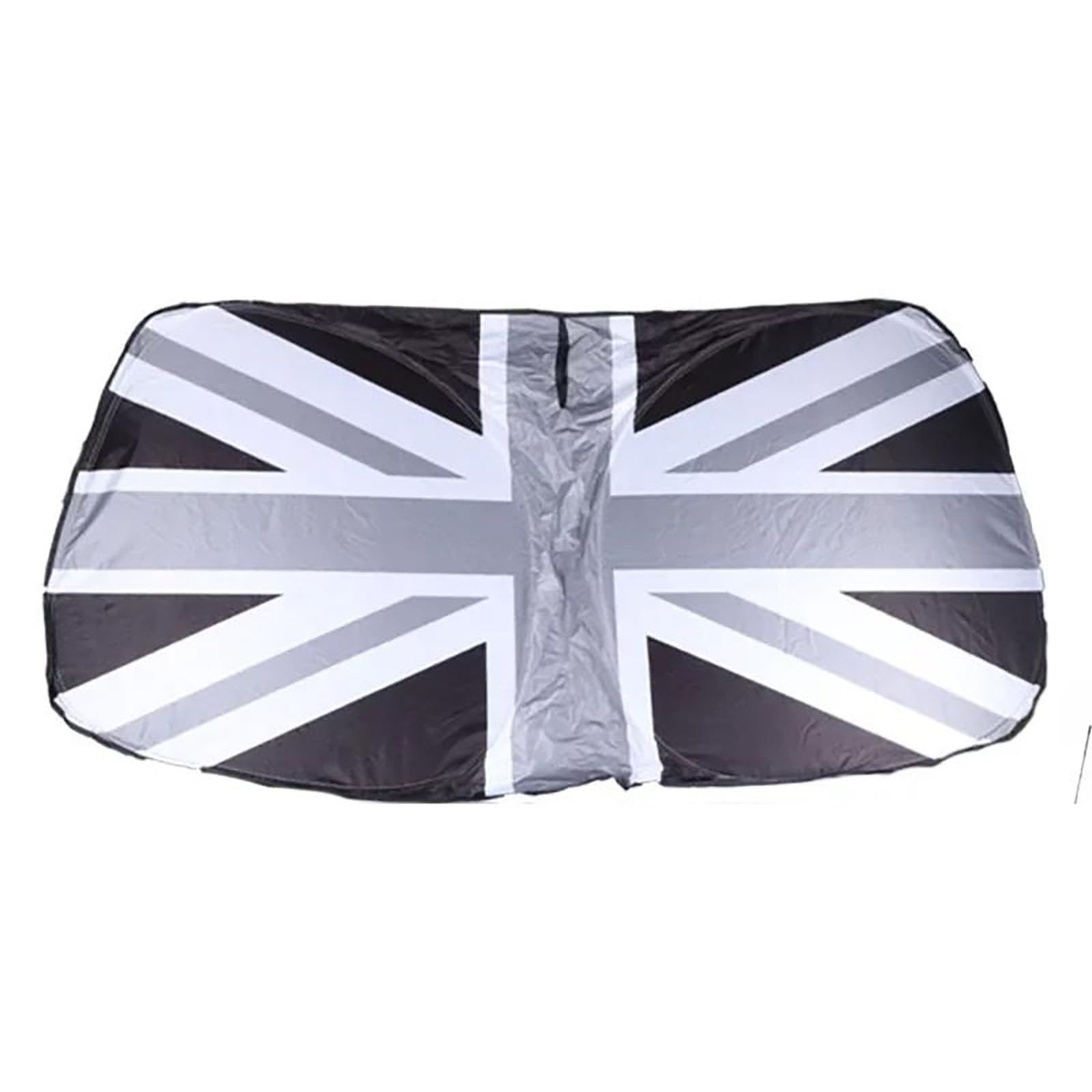 Für Mini Für Cooper One R50 R53 R56 R60 F55 F56 R58 R59 Auto Frontscheibe Sonnenschutz Abdeckung Blockiert UV Ray Reflektor Windschutzscheibe Sonnenschirm(Gray Union Jack) von FCVDUBZN