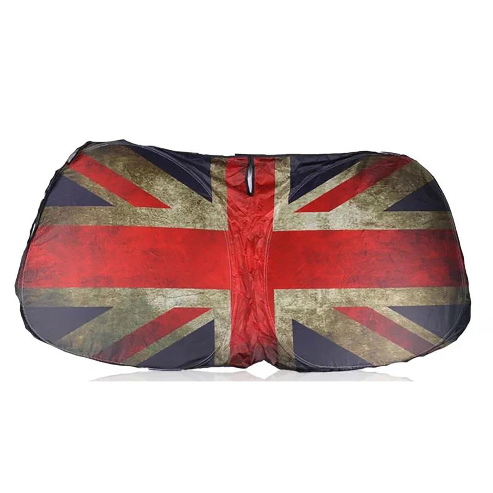 Für Mini Für Cooper One R50 R53 R56 R60 F55 F56 R58 R59 Auto Frontscheibe Sonnenschutz Abdeckung Blockiert UV Ray Reflektor Windschutzscheibe Sonnenschirm(Retro Union Jack) von FCVDUBZN