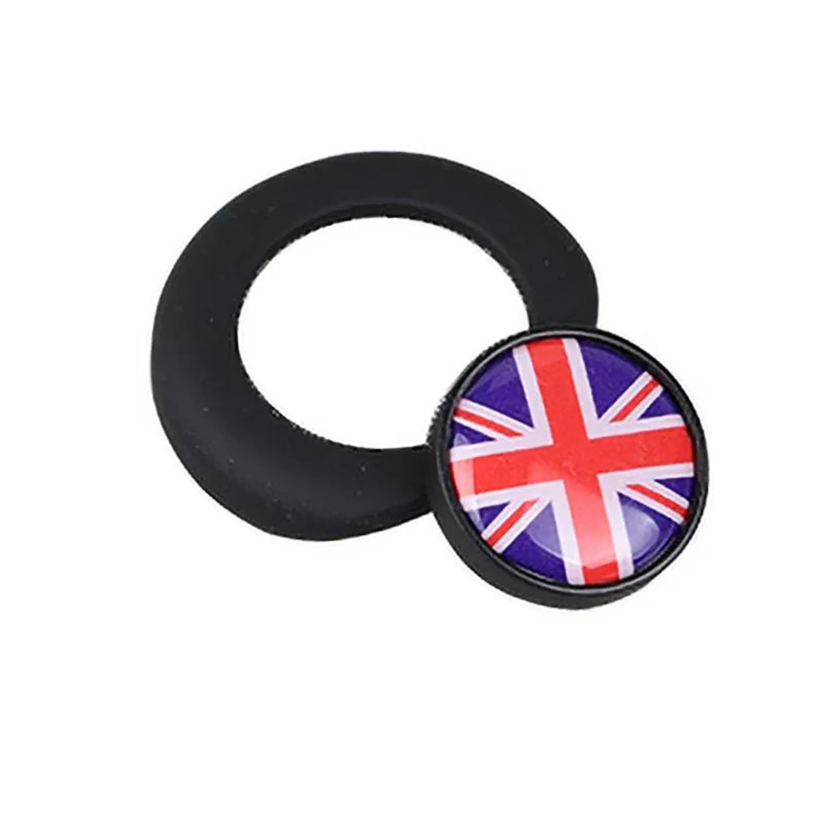 Für Mini Für Cooper R55 R56 R57 R58 R59 R60 R61 Auto EIN-klicken Sie Auf Start-Taste Abdeckung Aufkleber Innen Dekoration Fall Zubehör(Union Jack) von FCVDUBZN