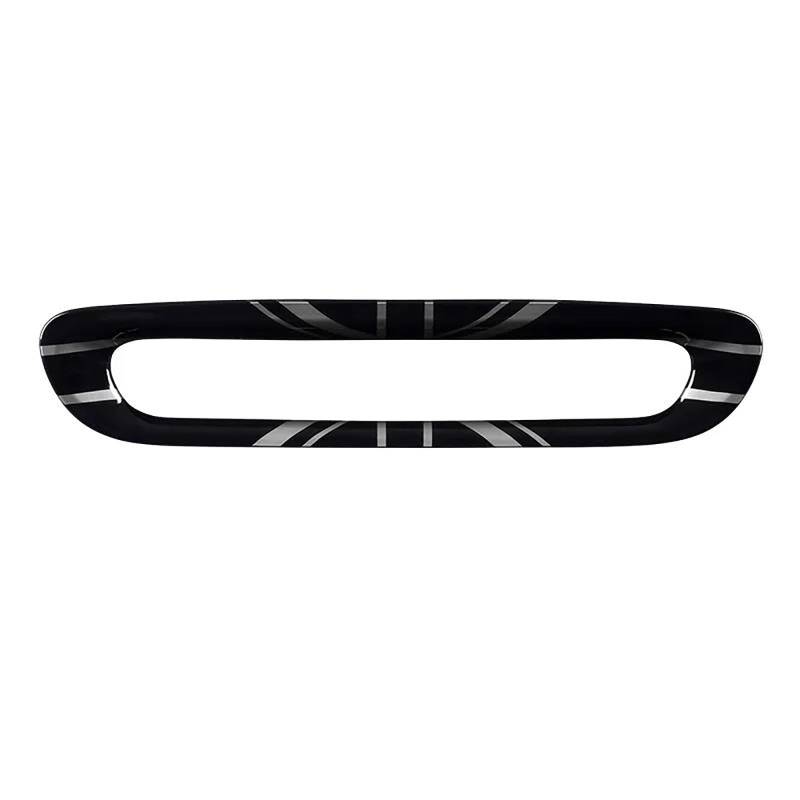 Für Mini Für Cooper R56 R57 R58 R59 2012 2011 2010 2009 2008 2007 Heckstoßstange Nebelscheinwerfer Lampenabdeckung Auto Styling Zubehör Trim(Black Sliver,Type A) von FCVDUBZN