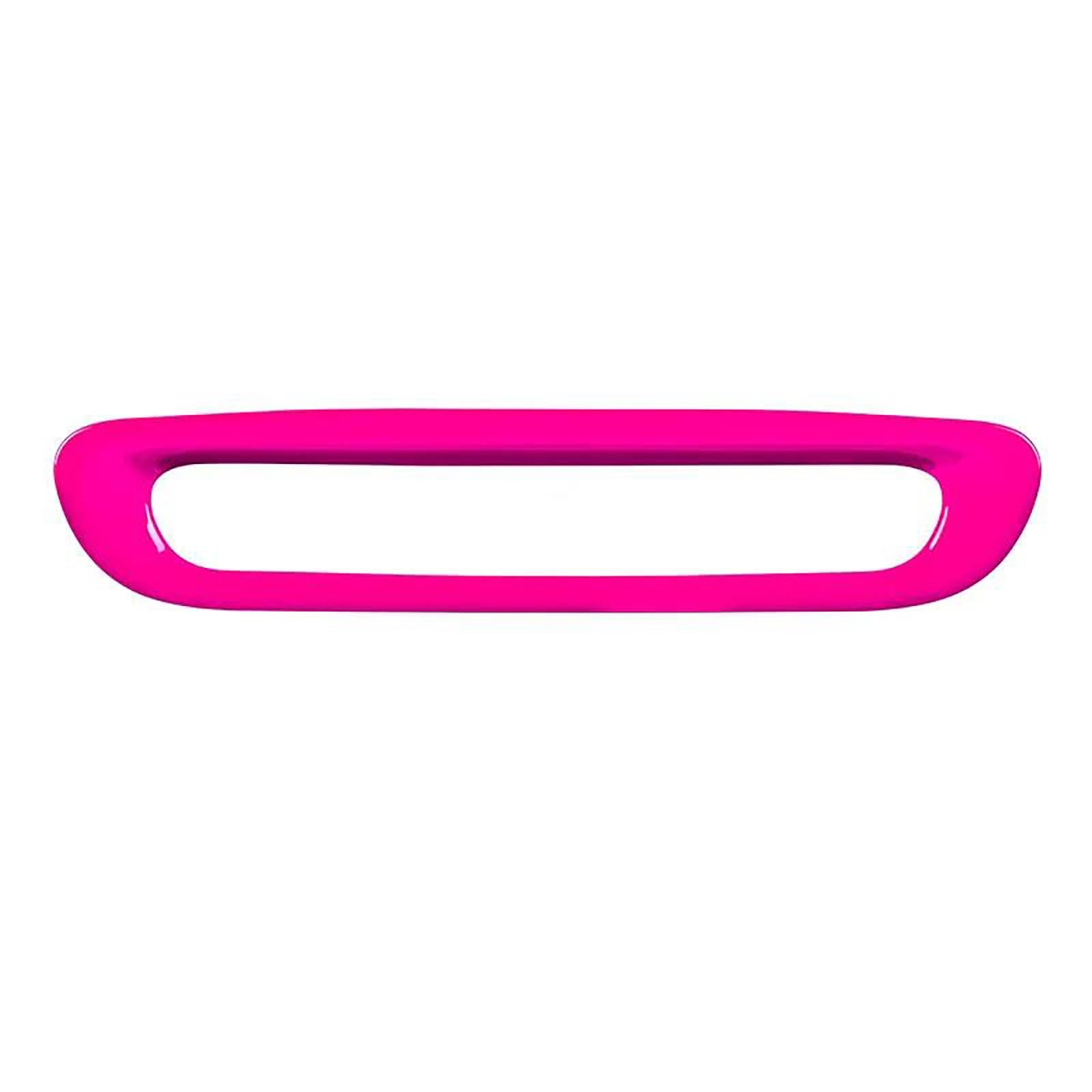 Für Mini Für Cooper R56 R57 R58 R59 2012 2011 2010 2009 2008 2007 Heckstoßstange Nebelscheinwerfer Lampenabdeckung Auto Styling Zubehör Trim(Pink,Type B) von FCVDUBZN