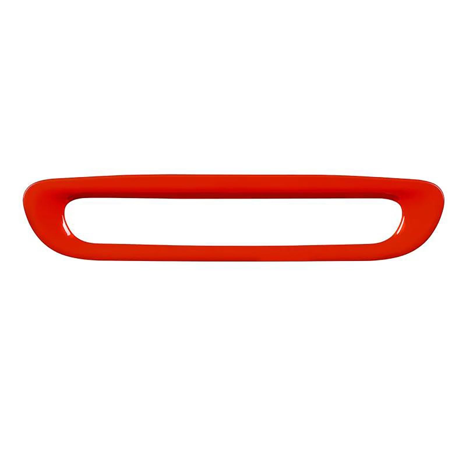 Für Mini Für Cooper R56 R57 R58 R59 2012 2011 2010 2009 2008 2007 Heckstoßstange Nebelscheinwerfer Lampenabdeckung Auto Styling Zubehör Trim(Rood,Type B) von FCVDUBZN