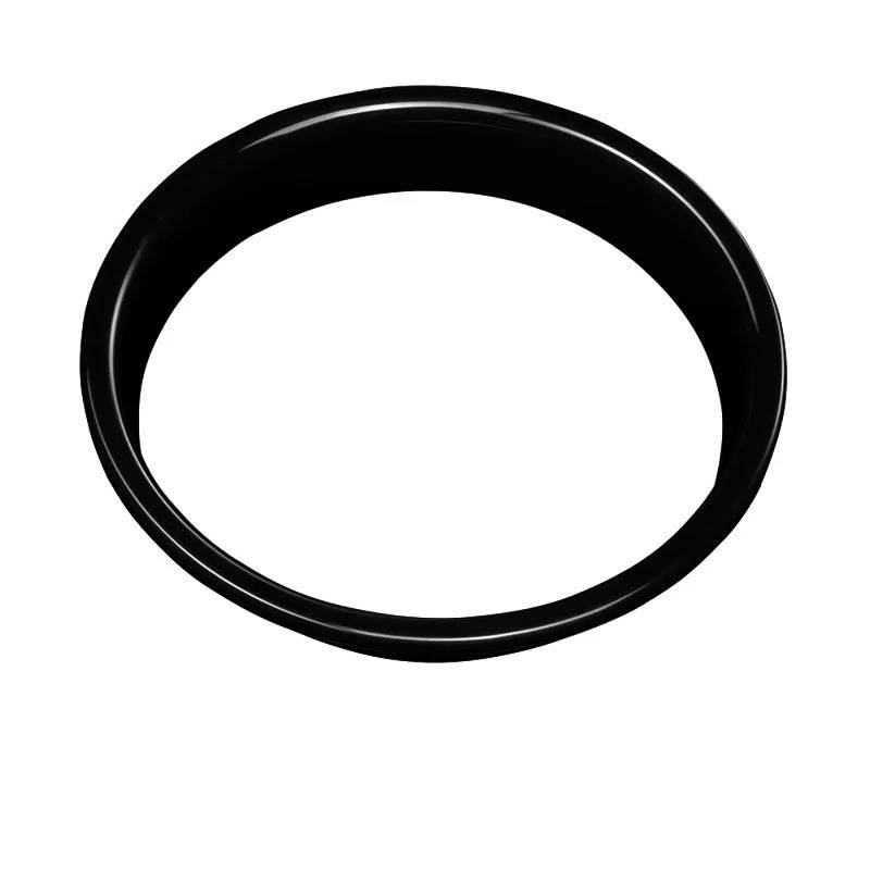 Für Mini Für Cooper S One F54 F55 F56 F57 F60 Für Clubman Für Countryman 1PC Auto Getriebe Trim Ring Innen Dekoration Zubehör(Black) von FCVDUBZN