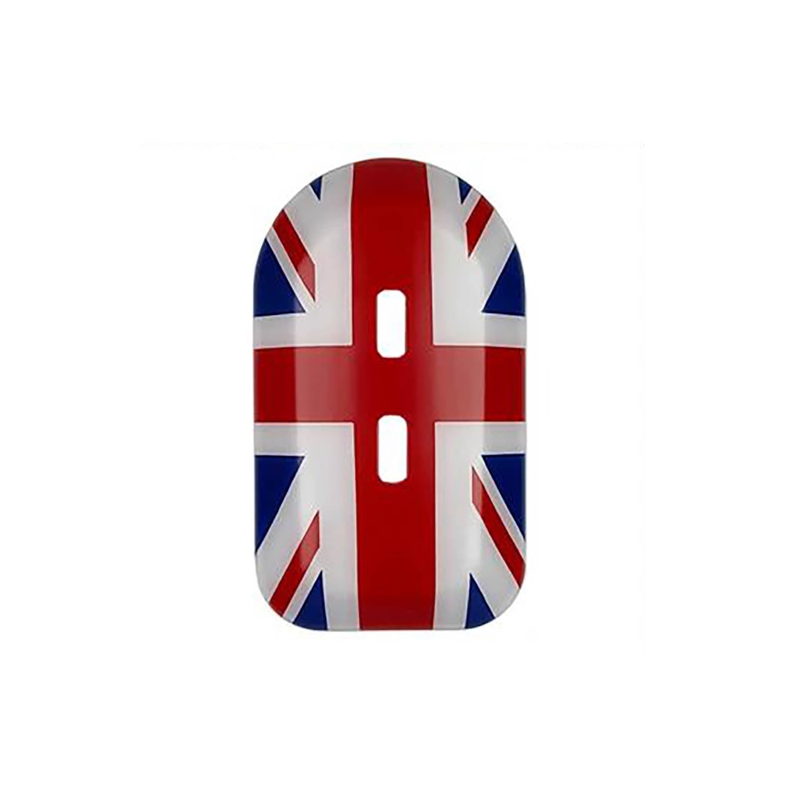 Für Mini J05 Aceman EV Hinten Lade C Port Abdeckung Aufkleber Dekoration Auto Zubehör(Union Jack) von FCVDUBZN