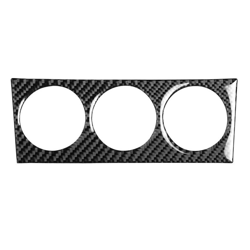 Für Nissan 350Z 2003-2005 Carbon Faser Klimaanlage Panel Dekorative Aufkleber Streifen Aufkleber Trim Innen Zubehör von FCVDUBZN