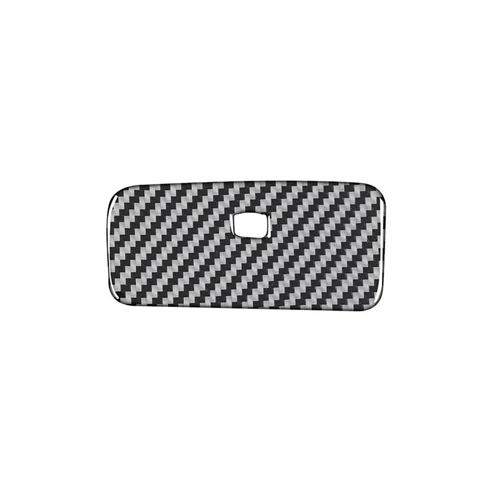 Für Q7 2007-2015 Auto Zubehör Carbon Fiber Innen Auto Co-Pilot Lagerung Box Schalter Dekoration Aufkleber Abdeckung Trim Rahmen(Left-Hand Drive) von FCVDUBZN