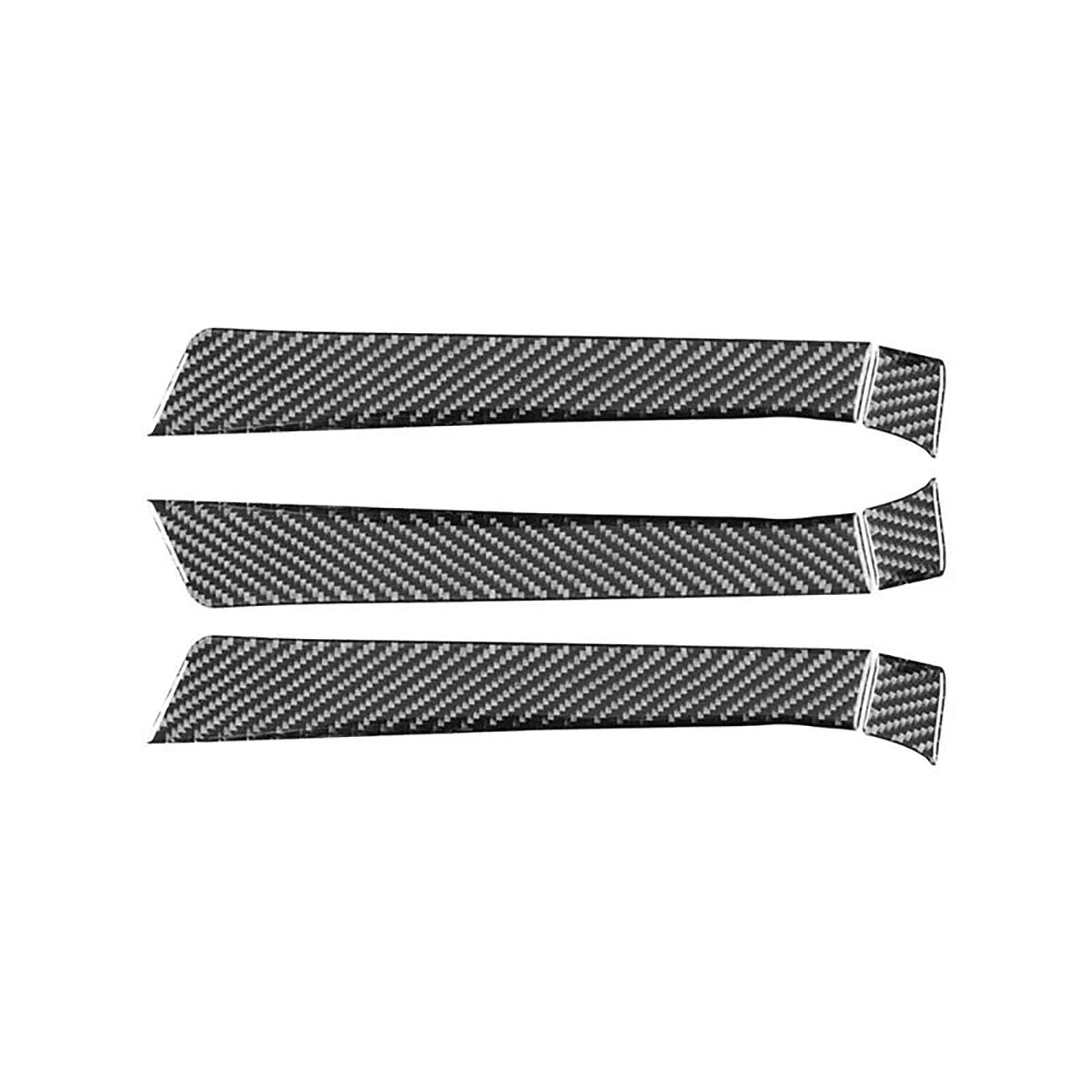 Für Q7 2007-2015 Auto Zubehör Carbon Fiber Innen Auto Tür Armlehne Dekorative Aufkleber Abdeckung Trim Rahmen Schutz(Left-Hand Drive) von FCVDUBZN