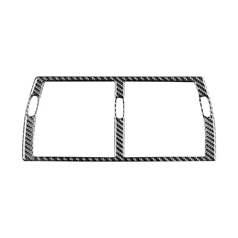 Für X5 E53 2000-2006 Carbon Faser Auto Zubehör Zentrale Konsole Klimaanlage Outlet Rahmen Innen Dekoration Aufkleber von FCVDUBZN