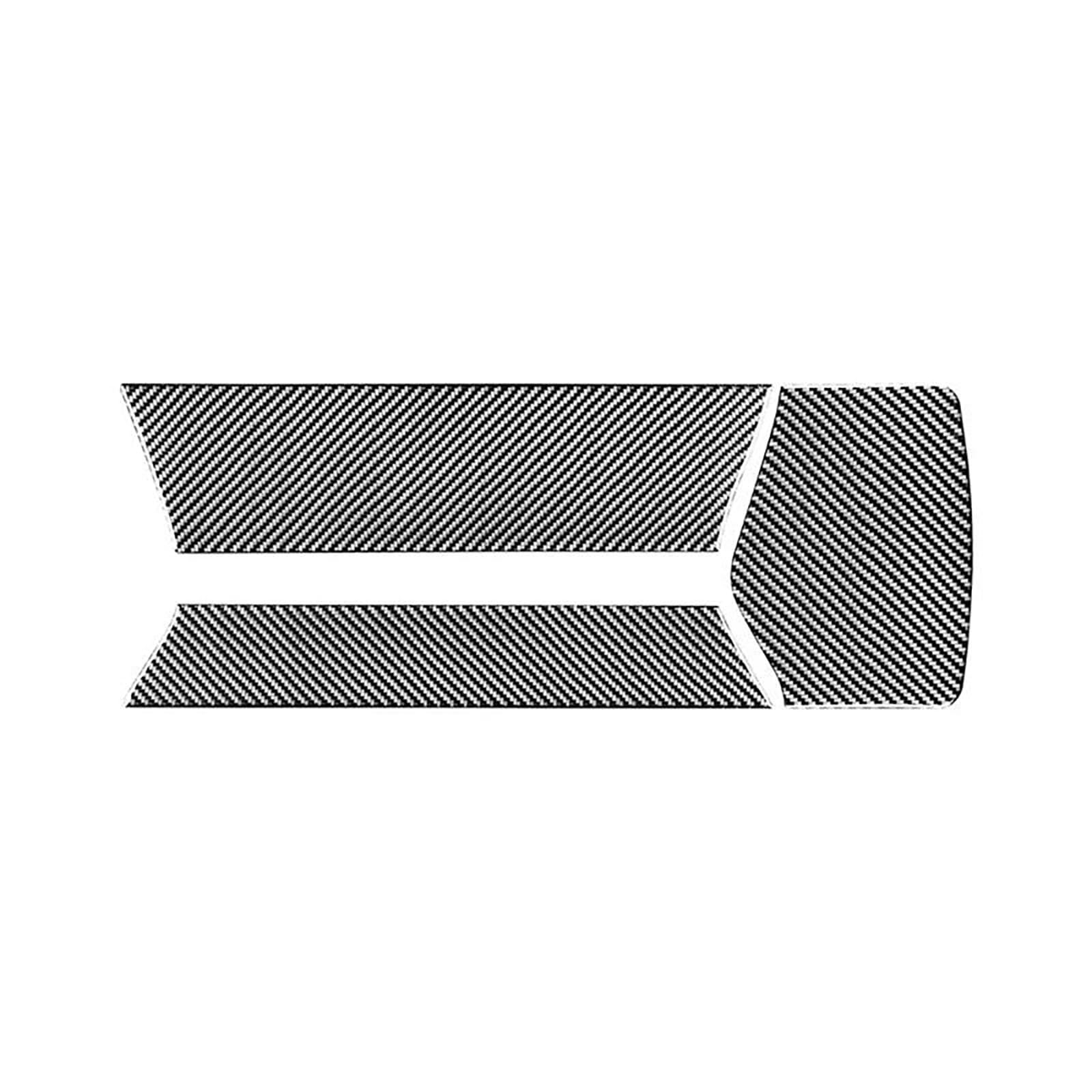 Für Z4 Serie Für G28 Für G29 2019-2023 Carbon Fiber Zubehör Innen Auto Zentrale Armlehne Box Panel Trim Abdeckung Dekorative Sticke(Black) von FCVDUBZN