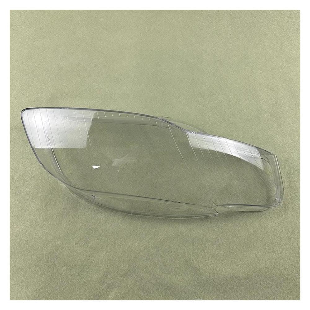 Scheinwerferblenden Auto Scheinwerfer Objektiv Für A4 B7 2006 2007 2008 Scheinwerfer Abdeckung Auto Shell Glas Lampe Transparent Lampenschirm(Left) von FCVDUBZN