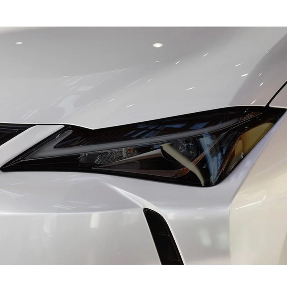 Autoscheinwerfer Schutzfolie Frontlicht Transparent Rauchschwarz TPU Aufkleber, Für Lexus UX UX250h UX200 2019 2020 Zubehör von FCYADDQ