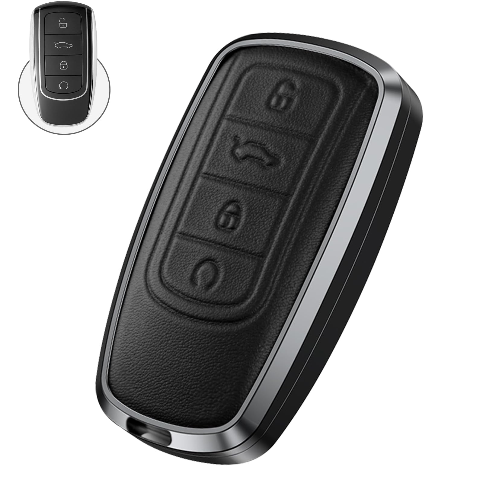 FDAIUN Key Cover Ersatz Schutzhülle Schlüsselhülle für Chery Tiggo 7 8 PRO Schlüsselanhänger Chery Zubehör (Type A) von FDAIUN