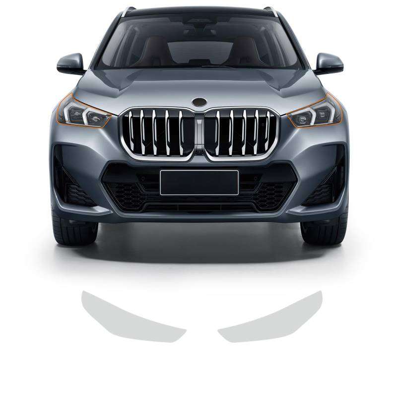 FDAIUN TPU Frontscheinwerfer Transparente Auto Folie Auto Schutzfolie Aus Blasenfrei mit Installationszubehör für BMW X1 U11 M-Sport 2023 2Stück von FDAIUN