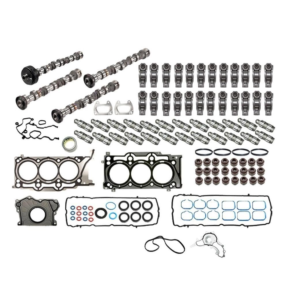 Motorzylinderkopfabdeckungssatz, kompatibel mit 3,6-Liter-Motornockenwellendichtung 5184296AH 5184332AA 5184377AG von FDJHPWQ