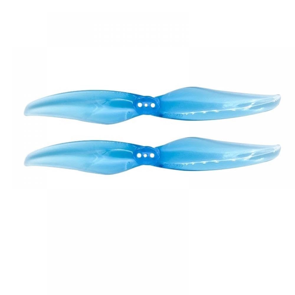 12 Paar 4024 2 Racing Propeller 3 Loch 1,5 mm 4x2,4 CW CCW Kompatibel mit bürstenlosen FPV-Motoren und anderen ähnlichen Modellen(4024 12PAIR BLUE) von FDhRyTF