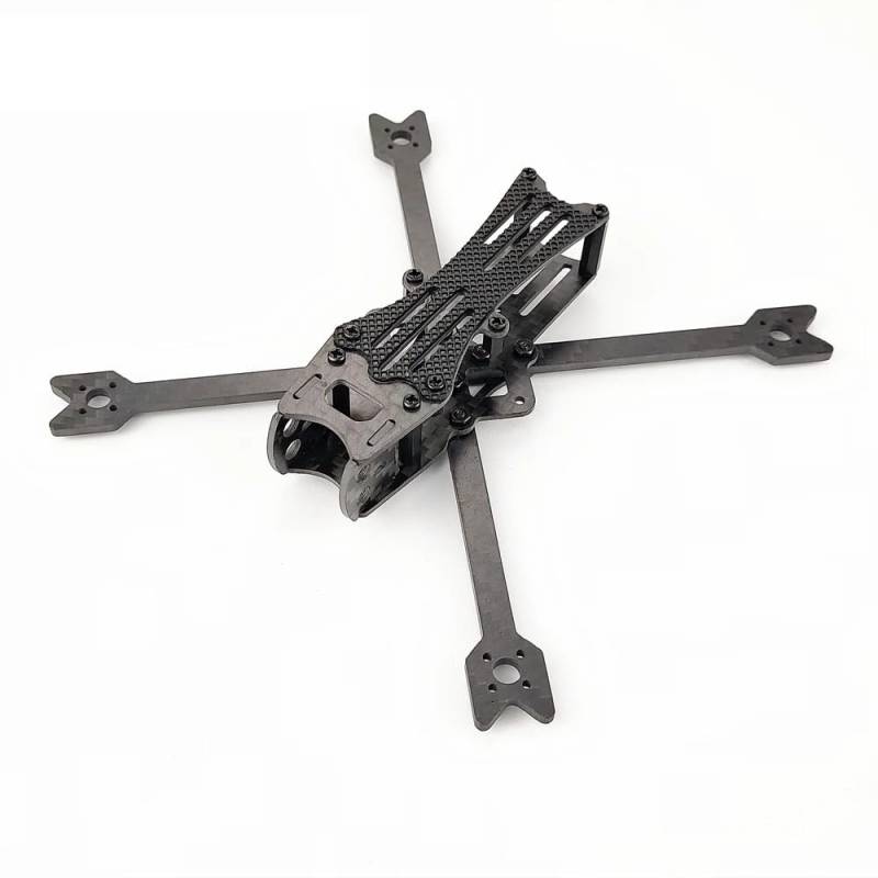 142 mm Radstand Carbon Fiber FPV Drone Frame Kit kompatibel mit 25,5 x 25,5 Flight Control und ESC Kompatibel mit Racing Quadcopter(X PLATE) von FDhRyTF