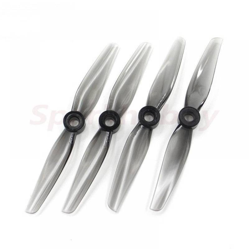 2 Paar 4X2,5 4025 Grau CW CCW Polycarbonat Propeller 4 Zoll 2-5mm Welle 1,7g Kompatibel mit RC Quadcopter Drohne(2PAIRS 4X2.5 1.4MM) von FDhRyTF