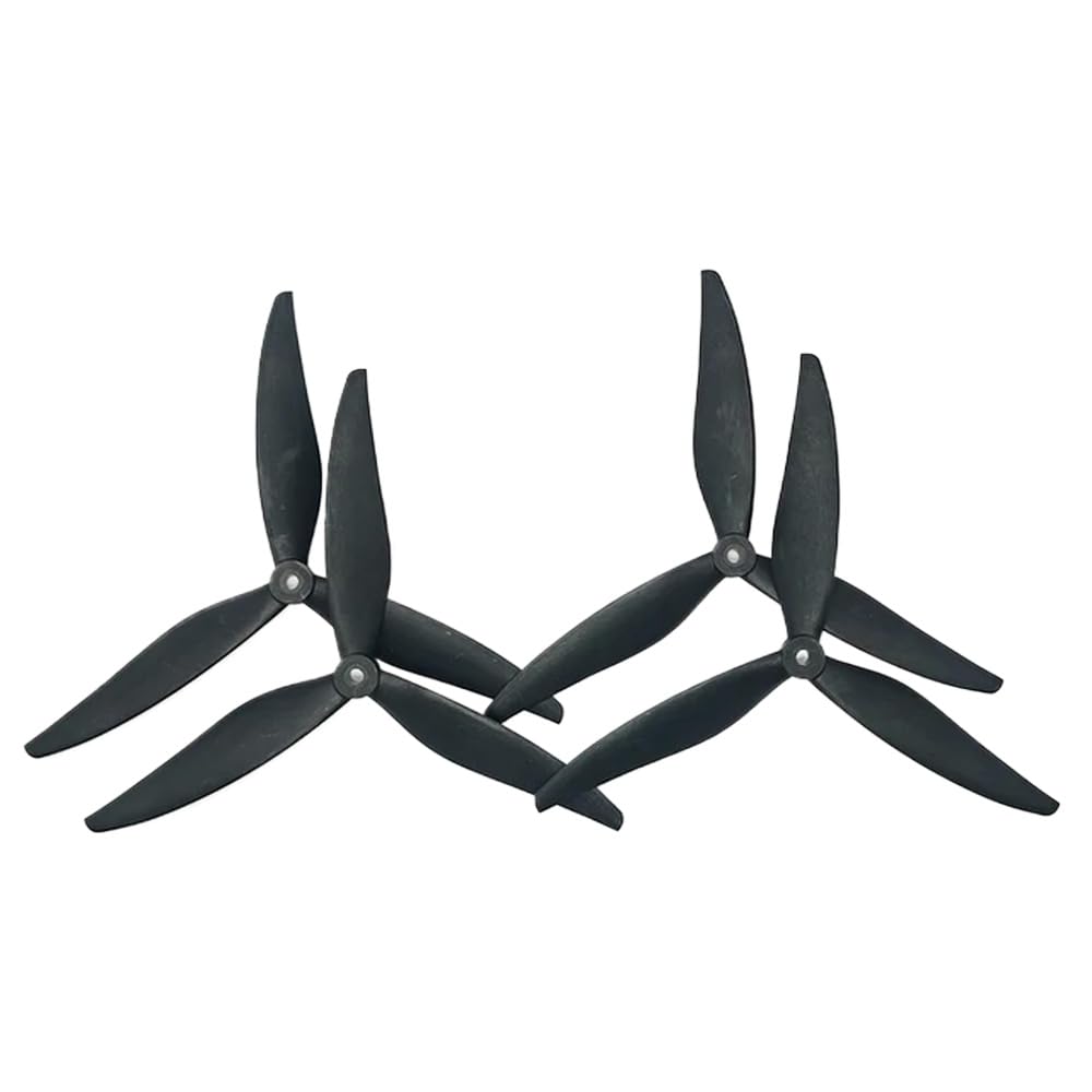 2 Paar 8040 9045 1050 8 9 10 Zoll 3 Propeller aus schwarzem, kohlenstoffverstärktem Nylon, kompatibel mit großen RC-Drohnen mit großer Reichweite(2Pairs 8040) von FDhRyTF