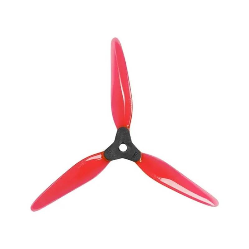 2 Paar Dalprop Fold 2 F7 7 Zoll F5 5 Zoll Faltpropeller Glatte DIY-Requisiten Lange Reichweite Kompatibel Kompatibel mit FPV Racing RC-Drohnen(5 Inch Red) von FDhRyTF