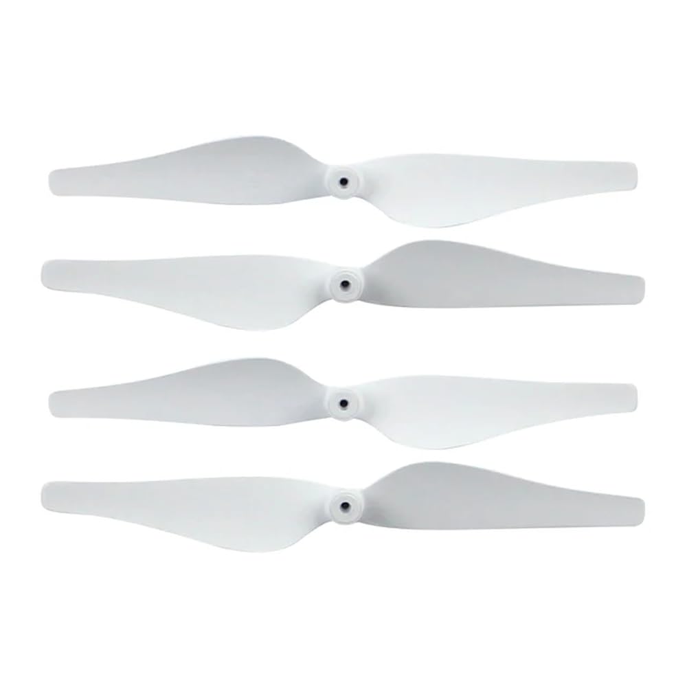 2 Paar Propeller mit Schnellverschluss, kompatibel mit Quadcopter-CCW-CW-Requisiten, erhältlich in 5 Farben(White) von FDhRyTF