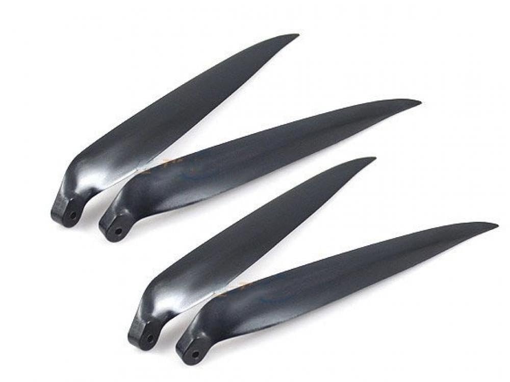 2 Paar RC Glider-kompatible Klapppropellerpropeller 10x6 11x6 11x8 12x6,5 13x6,5 13x8 14x8 16x8 Zoll(BUNDLE 1-30.5X16.5CM(12X6.5)) von FDhRyTF