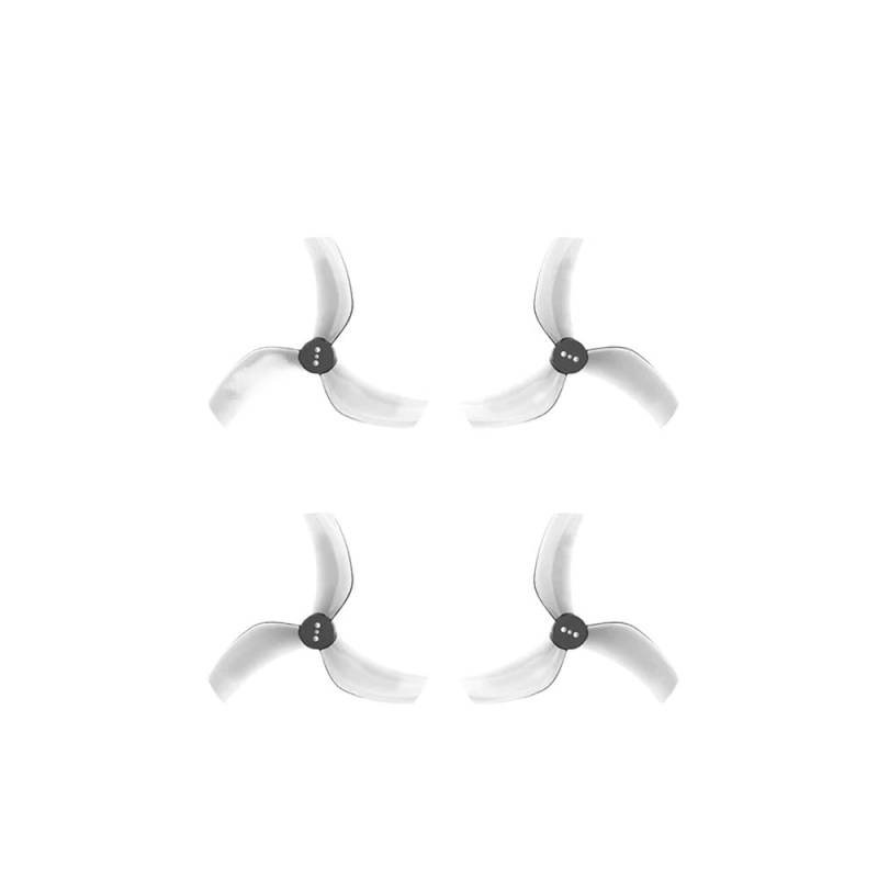 -3 90 mm 3-teiliger Propeller M5 M1.5 Kompatibel mit FPV-Freestyle- und Cinewhoop-Drohnen, einschließlich Cinelog35 4/12 Paar(4pairs 1.5MM Grey) von FDhRyTF