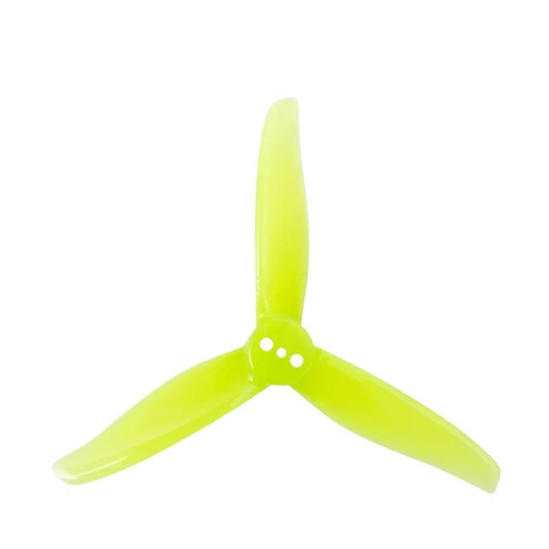 3016 3 Zoll 3-Propeller 2 Paar 4 Stück kompatibel Kompatibel mit FPV Racing Drone mit 1,5 m 2 mm Loch CW CCW Requisiten(2mm Yellow) von FDhRyTF