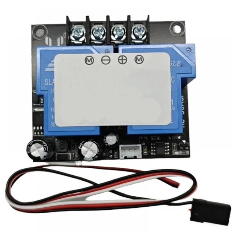 30A Dual-Wege-Relaisschalter, großer Strom, Ein-Aus-Controller-Modul, 12–80 V, kompatibel mit ferngesteuerten Flugzeugmotoren, Vorwärts- und Rückwärtsfunktion, 1 Stück(4 INTERFACE) von FDhRyTF