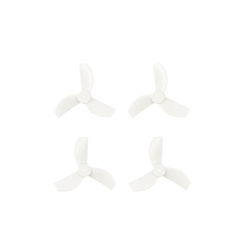 35-mm-3-Propeller Kompatibel mit 1,0-mm-Welle, kompatibel mit (4 Stück)(White 1set) von FDhRyTF