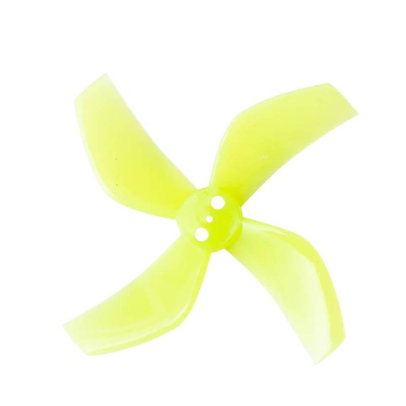 4 Paar 8 Stück 2 Zoll 50,3 mm 4-Propeller D51 2020 Kompatibel mit RC FPV Racing Freestyle Tinywhoop kompatibel mit BETA85X Drohne(Clear Yellow) von FDhRyTF