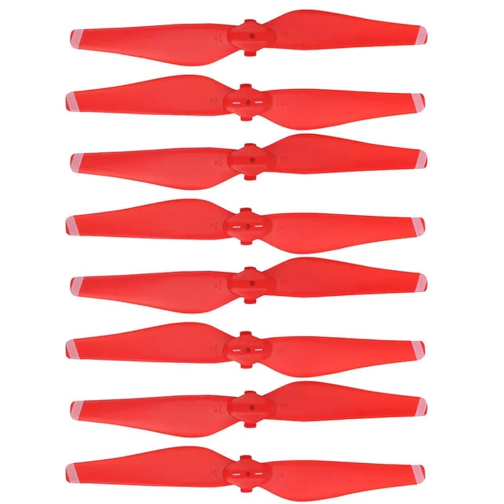 4 Paar Schnellspanner 5332 Propeller Kompatibel mit Luftdrohnen-Ersatzzubehör(4 Pairs Red) von FDhRyTF