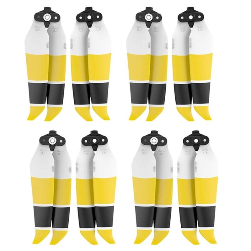 4 Paar geräuscharme 7238F-Propeller, kompatibel mit Air 2 und AIR 2S-Schnellspanner Kompatibel mit Air2- und 2S-Drohnenzubehör(4 Pairs colour 1) von FDhRyTF