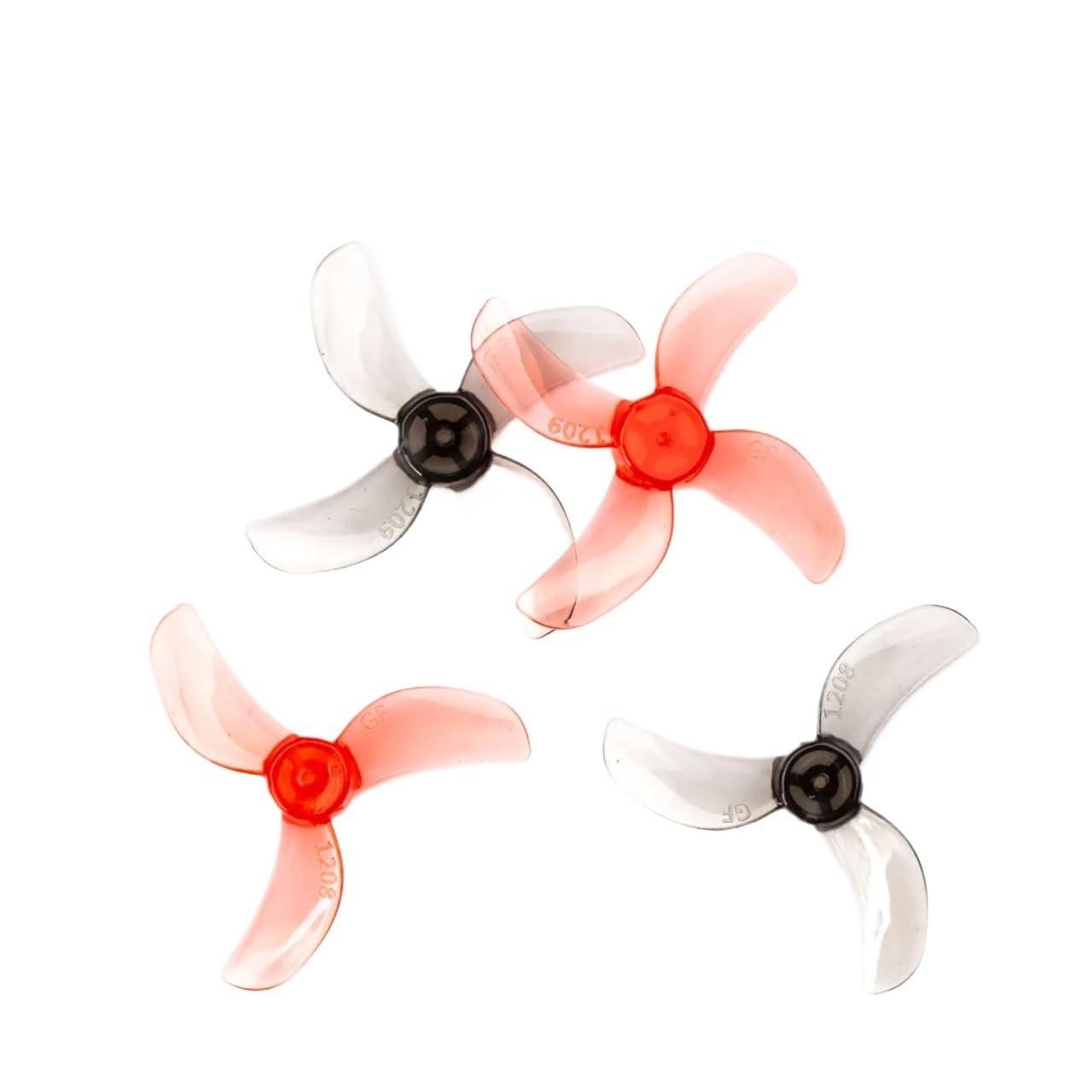 4 Paare 1209 Propeller 31 mm 0,8 mm 1mm 1mm 1,5 mm kompatibel mit FPV Freestyle -Drohnen DIY -Teile(4PAIRS 1MM BLUE) von FDhRyTF