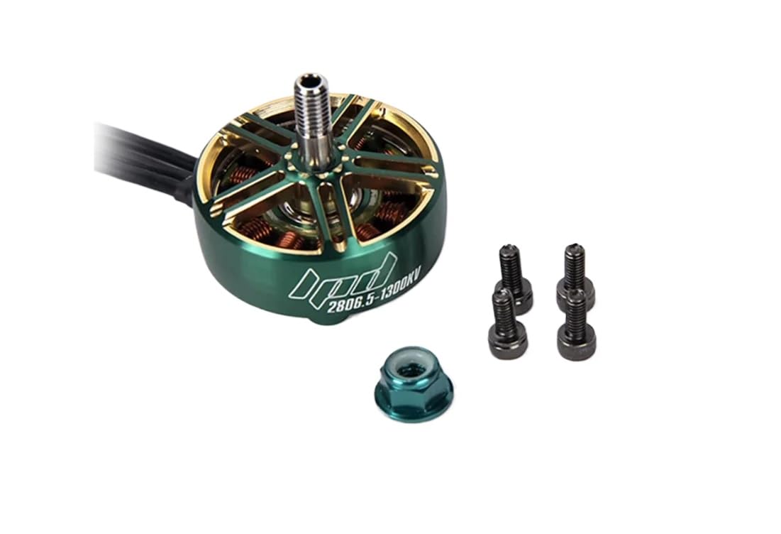 4PCS Bürstenlosen Motor 1700KV 1300KV LPD 2806,5 Kompatibel mit RC FPV Racing Long Range Quadcopter Multirotor Kompatibel Mit 4-6S Batterien(4pcs 2806.5 1300KV) von FDhRyTF