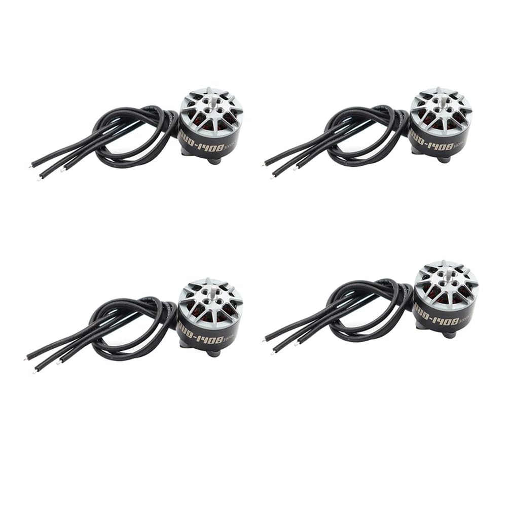 4PCS Lot 1408 3000KV 3 zoll Bürstenlosen Motor Kompatibel Mit CineWhoop RC FPV Racing Drone Ersatzteile RC Quadcopter von FDhRyTF