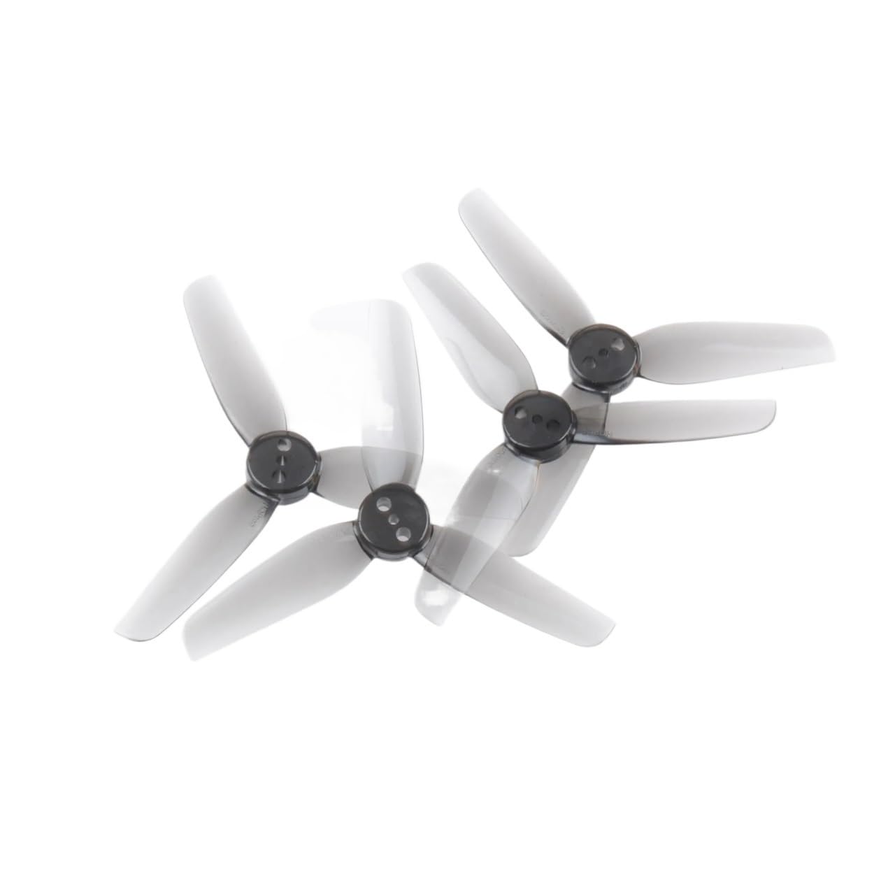 65 mm 3-Propeller 10 Paare CW CCW-Antrieb kompatibel mit Drone FPV Racing Quadcopter Hellgrau T65MMX3 von FDhRyTF