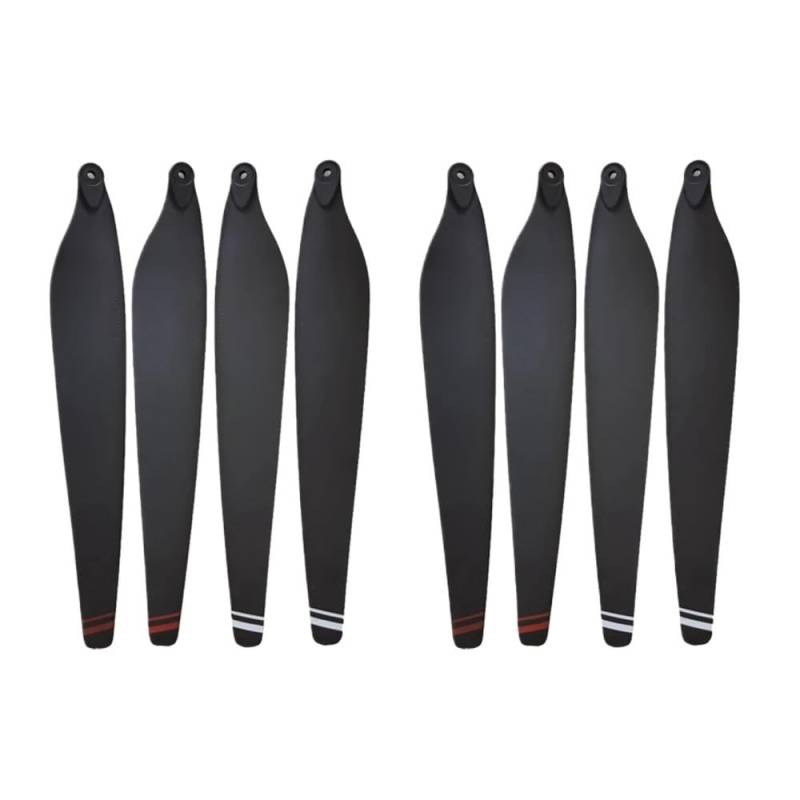 76,2 cm faltbarer 8120-Motorpropeller 3090 CW CCW Carbon-Paddel-Requisiten, kompatibel mit RC UAV Drohnenreparatur (3090 Requisiten, 8 Stück) von FDhRyTF