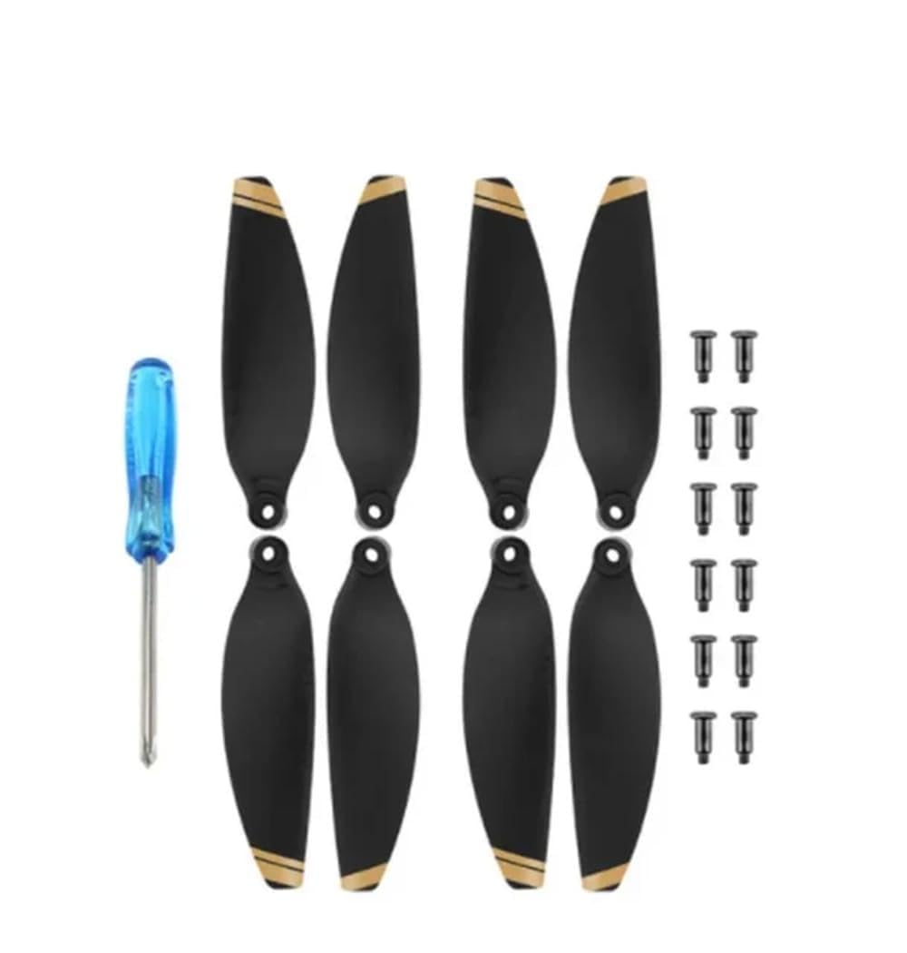 8 Stück 4726FM Propeller, kompatibel mit 2 und 2 SE Drone, leichte Ersatzteile Kompatibel mit SE(8pcs golden) von FDhRyTF